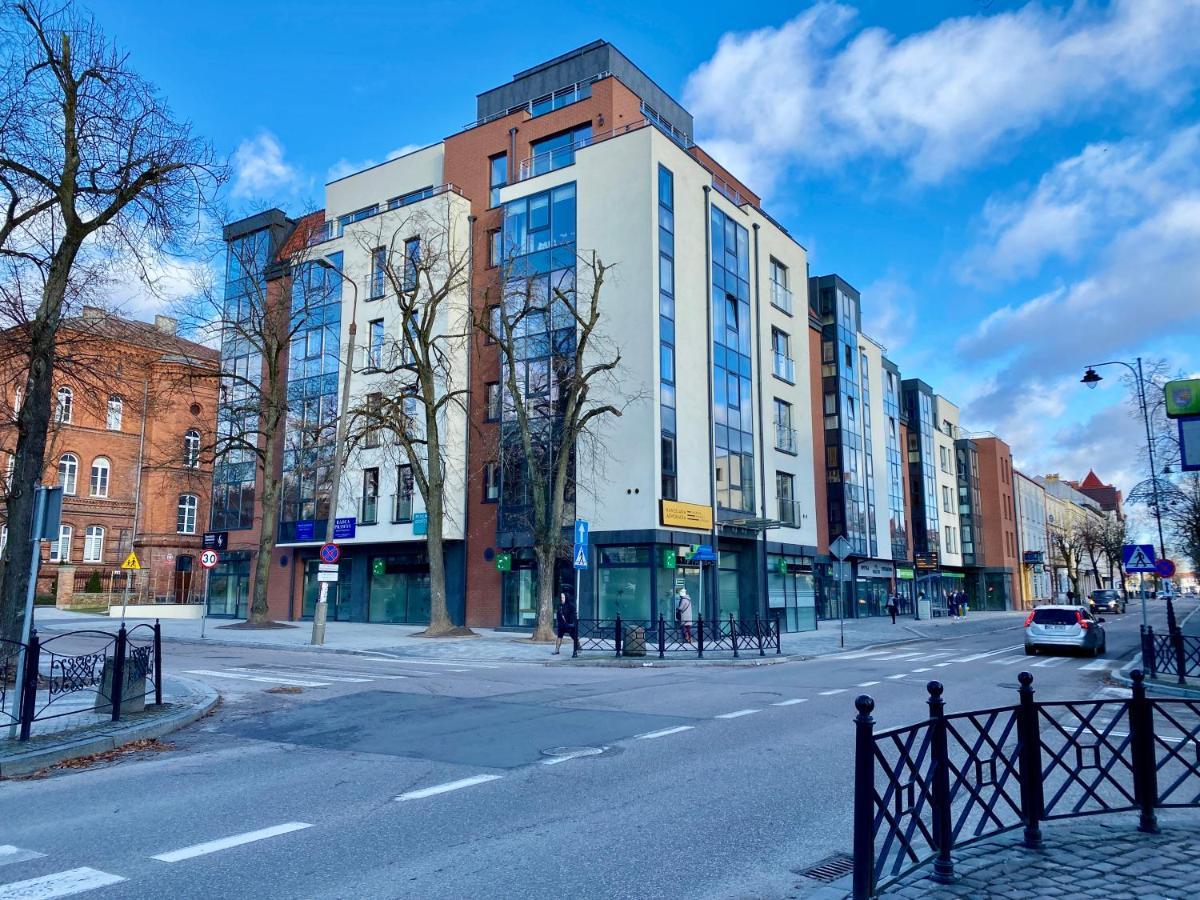 Apartament Pocztovia - Scisle Centrum, Prywatny Parking Ełk Eksteriør billede